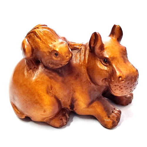 G8875 hand carved boxwood - 2",