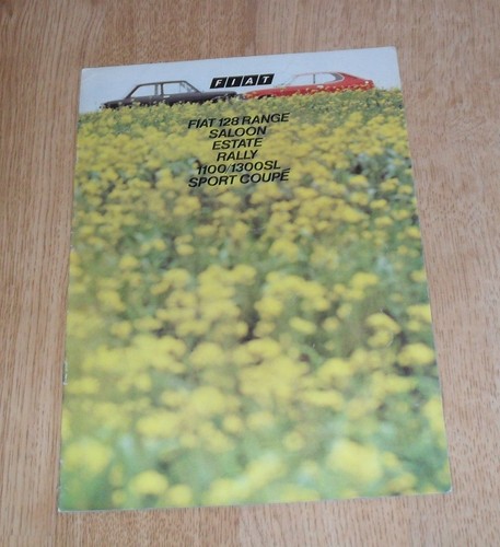 Fiat 128 gamma brochure - 128,