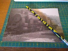 mio archivio 105 fotografia originale treno ferrovia  locomotiva a vapore 