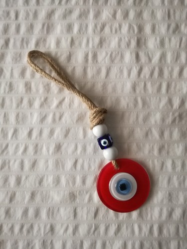 Evil eye rosso design - design, in