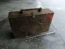 Valigia legno falegname Ebanista vuota cassetti integra pinterest antica lotto