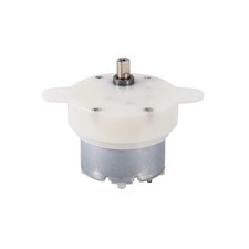 Akozon Motore Elettrico 12V Bassa Velocità 3 giri/min Motore con Asse da 4mm 