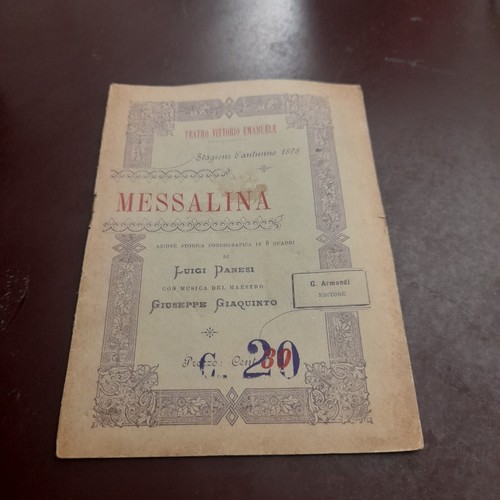 Messalina teatro vittorio - messalina,