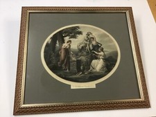 Angelica Kauffmann Stipple incisione di Thomas Burke circa 1780