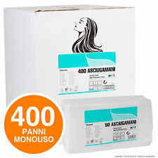 400 Asciugamani Monouso per Parrucchiere Estetista - Altissima qualità, 66 gr/mq