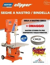 sega edilizia a nastro clipper norton CB 511 poroton gas beton art 70184603043