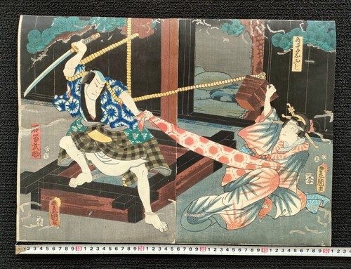 Toyokuni xilografie - toyokuni,,