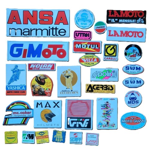 Sticker adesivi vintage anni