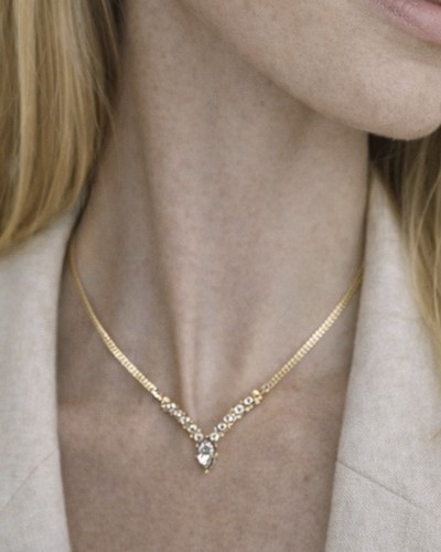 Collana dior cristallo oro - dior,