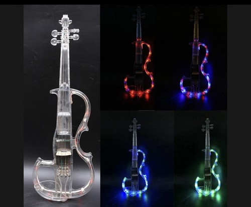 Violino elettrico trasparente - elettrico,