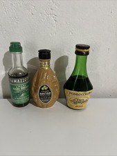 3 Bottiglie Mignon Liquori