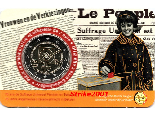 Coin card euro - 2, commemorativo