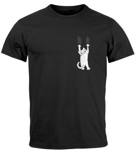 Shirt uomo stampa gatto - t-shirt,