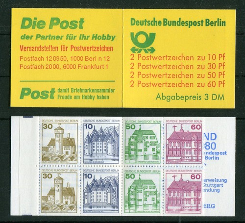Berlin markenheftchen b - mh,