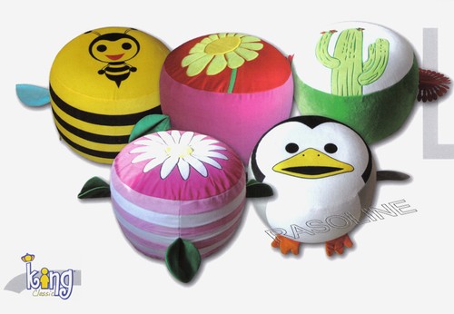 Morbido pouf peluche - pouf, in