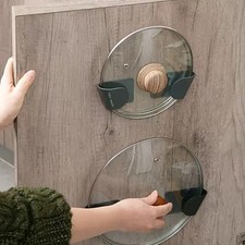  3 Pairs Presine Per Cucina Rastrelliera Coperchi Pentole Portautensili