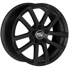 CERCHIO IN LEGA MSW MSW 22 PER LANCIA Y 5.5X14 4X100 MATT BLACK OI5