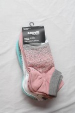 Capelli Calze Donna Cs-cool Leggere Taglio Basso HT3 Pastello Multi Large Nuove con etichette