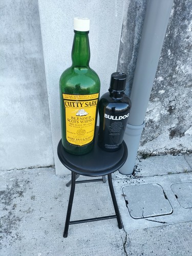 Coppia bottiglie vetro - bottiglie,