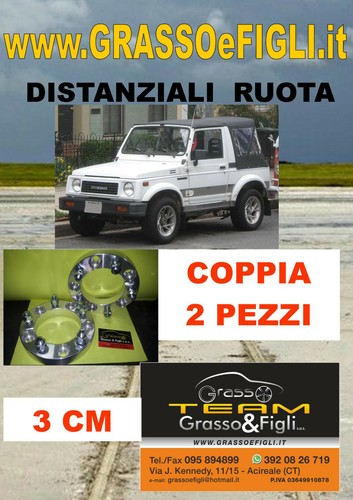 Coppia distanziali ruota for - distanziali,