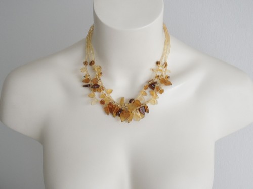 Collana rhg foglie fiori - 3, foglie/fiori