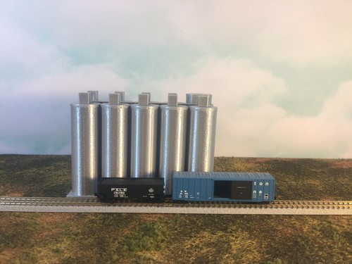 Argento set silos farina - silos,