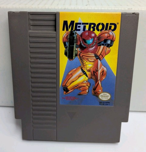Metroid yellow label - metroid,