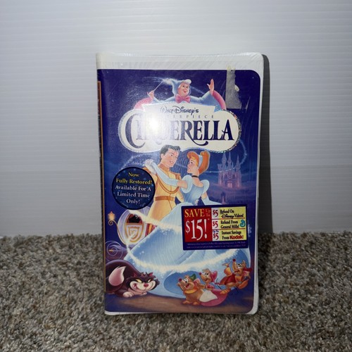 Cinderella new sealed vhs - new,
