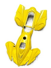 CARENA GIALLA  PER MINI QUAD 50CC-110CC MINI HURRICANE