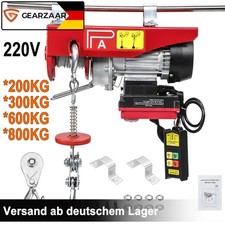 Paranco elettrico verricello