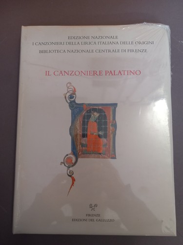 Canzoniere palatino - il,