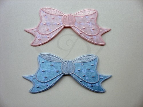 Toppa patch fiocco - toppa,