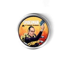 1 spilla NUOVA fumetto nero sexy tascabile uomo ragno spiderman spider bianconi