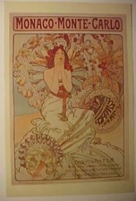 MONACO MUCCA ART NOUVEAU USED
