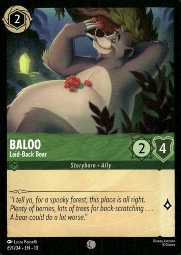 Baloo orsetto rilassato - baloo,