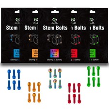 For MTB Mountain Bike Manubrio Bulloni Attacco Manubrio Vite 6pcs Vite Accessori