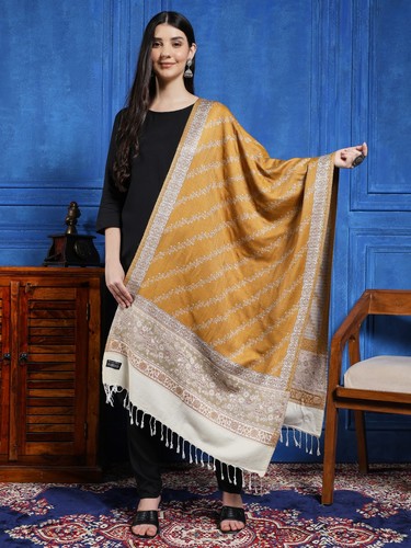 Lusso sciarpa pashmina senape - lusso,