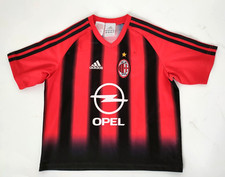 Maglia vintage Milan Opel Adidas  da Bambino Tg6 anni calcio anno 2003 2004-52V
