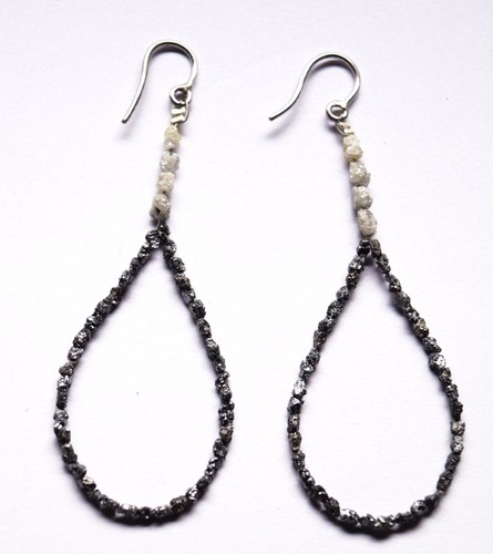 Orecchino argento 925 con - in,
