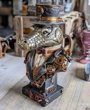 STATUA BUSTO COCCODRILLO