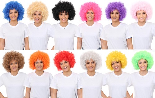 Curly afro wigs colours - curly,