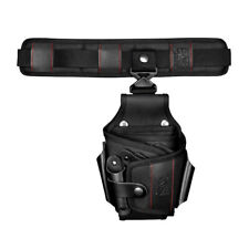 Fondina a forbice parrucchiere Kasho K-15 cintura porta attrezzi professionale nera faretra a forbice