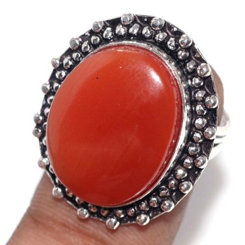 Anello corniola placcato