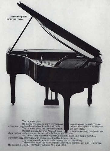 1983 steinway nomina il - 1983, steinway: