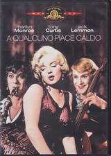 A QUALCUNO PIACE CALDO DVD Marilyn Monroe Tony Curtis Jack Lemmon Vendita M11213