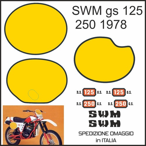 Swm 125 250 1978 kit - 125,