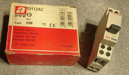 Ave 53112ac pulsante din - ave,