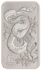 Lingotto argento Lunar Snake 1