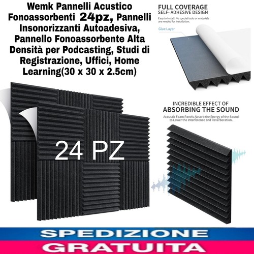24pz pannelli acustico - 24pz,