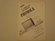 advertising Pubblicità 1961